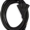 Holiday Lighting Outlet 25-Foot Black Extension Cord
