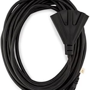 Holiday Lighting Outlet 25-Foot Black Extension Cord