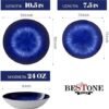 Bestone 12 Piece Round Kitchen Dinnerware Sets - Image 9