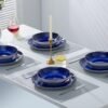 Bestone 12 Piece Round Kitchen Dinnerware Sets - Image 5