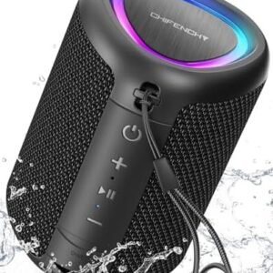 Portable Bluetooth Speaker with Lights